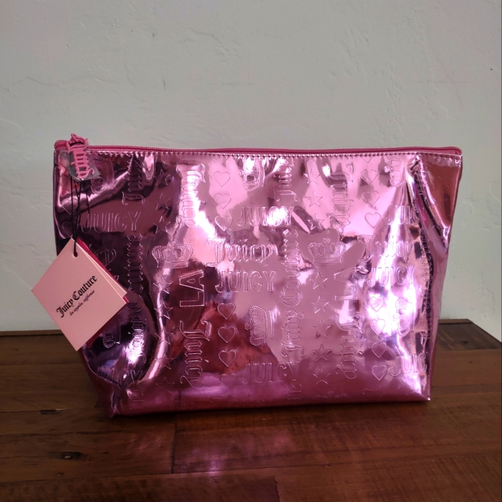 Juicy Couture Makeup cosmetic bag NEW